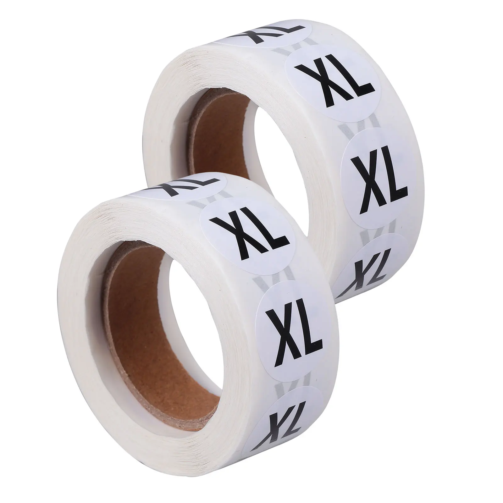 

2 Roll Large Size Sticker Kids Clothes Shirt Labels Practical Paper Clothing Child Apparel
