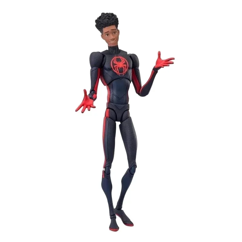 In Stock Spider Man Spider Gwen Stacy Spider Miles Morales Anime Action Figure Model S.H.Figuarts Collection Doll Kids Toys Gift