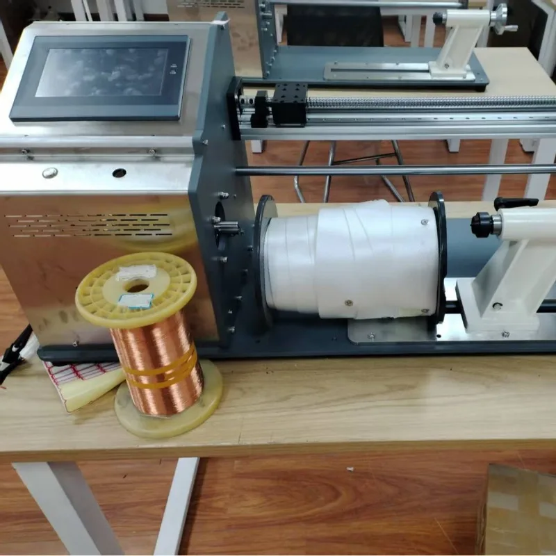 Fishing line packing machine Wire winding machine Unilateral parallel winding wire meter circle enameled wire PLC