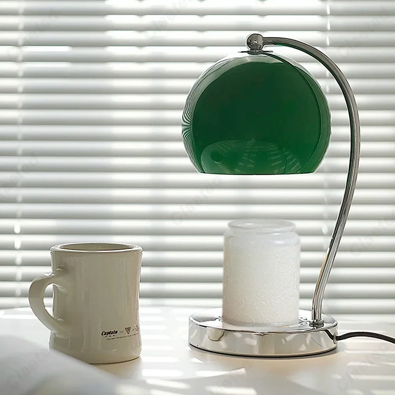 New Simple European Reed Diffuser Wax Melting Lamp Indoor Bedroom Bedside Romantic Atmosphere Nightlight