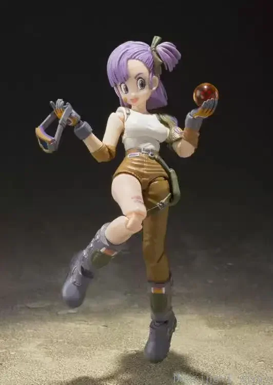 Op voorraad Bandai Original Shf Sh Figuarts l Bulma Event Exclusieve Color Edition Actiefiguren Anime Model Speelgoed