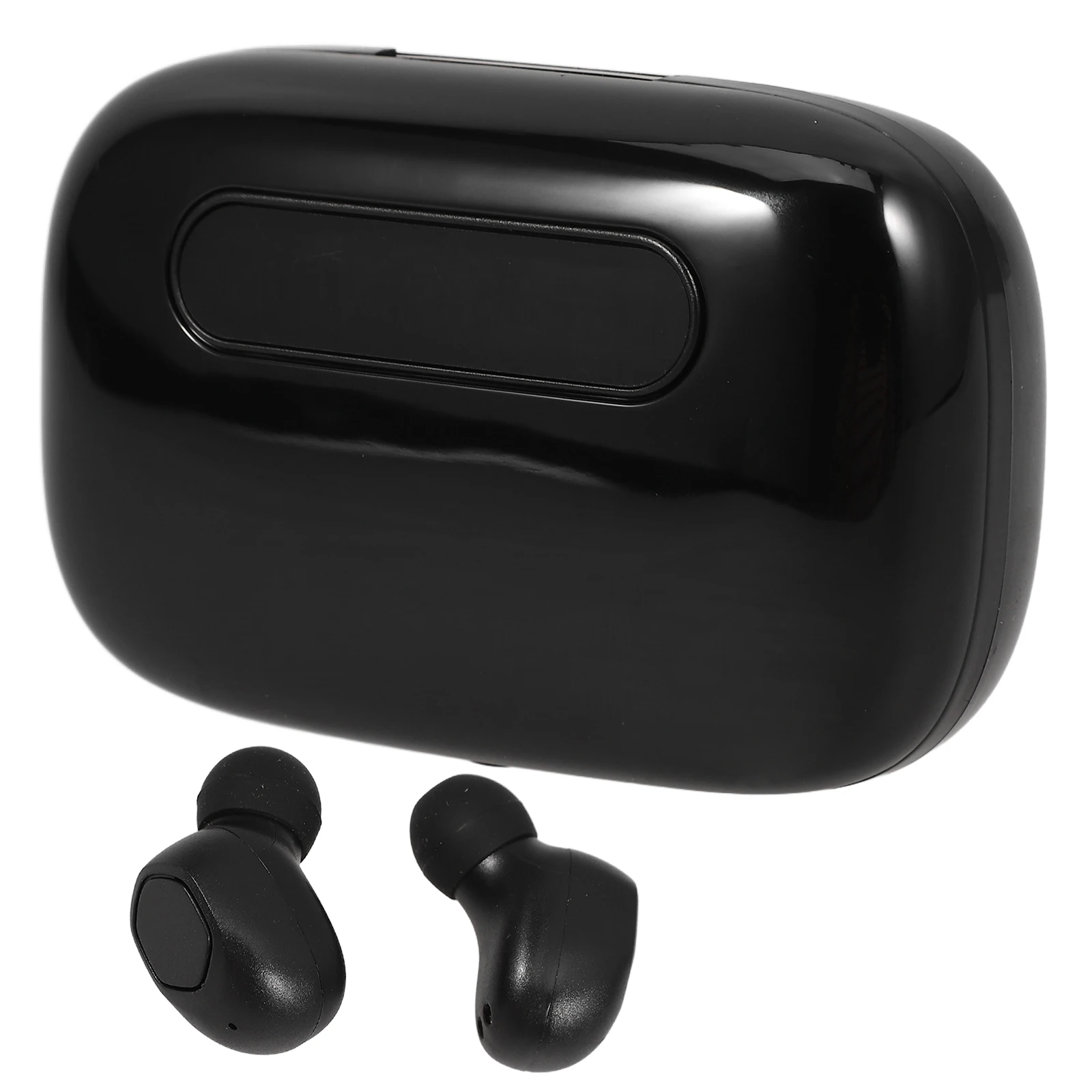 

1Pair Wireless Earbuds Waterproof Portable in-Ear Headphones Digital Display Charging Dock Touch Control