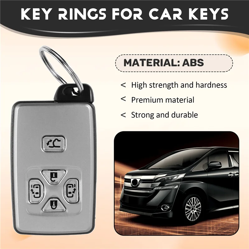 

Автомобильный смарт-карта, удаленный автомобильный ключ, чехол-брелок для Toyota Alphard Estima Vellfire