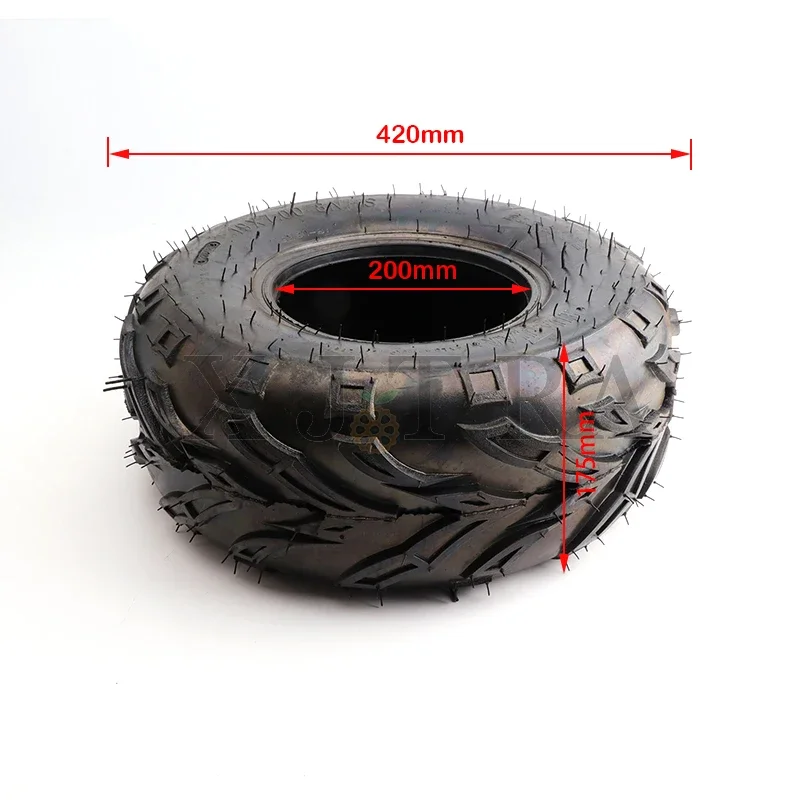 19x7.00-8 Off-road Vacuum Tyre 8 Inch Tubeless Tires for ATV UTV Buggy Golf Cart Sightseeing Car Quad Dirt Bike Wheels Parts