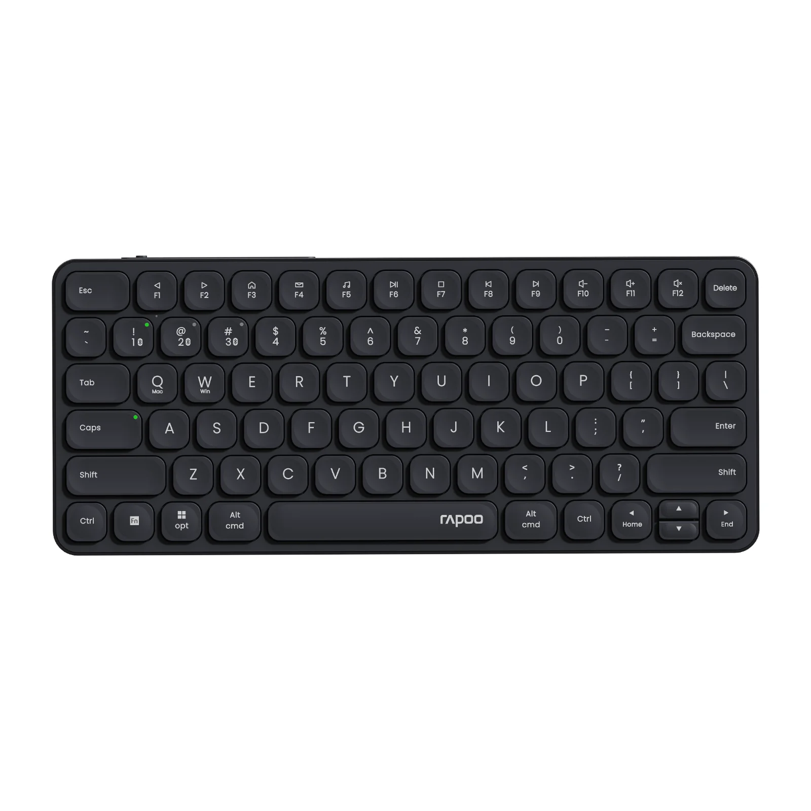 Rapoo E9050L / E9350L / E9550L  Multi-Device Wireless Keyboard  Blade-Series 78 /  99 / 110 Key Ultra-Thin Keyboard 2.4G / Bluetooth Support 4 Devices Low-Profile Al-Alloy Frame Quiet Typing Rechargeable Compatiable for Windows/Mac/Linux/Chrome