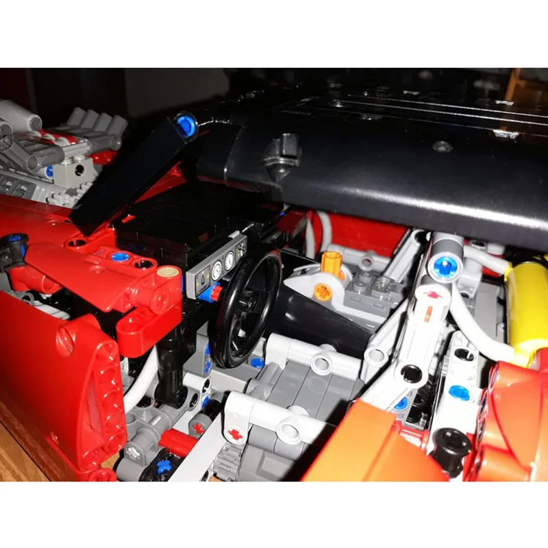 Champion Speed Cars Moc Bausteine Modulare Hot Rod Pneumatische Federung Modell Technologie Blöcke DIY Spielzeug Bau Geschenke