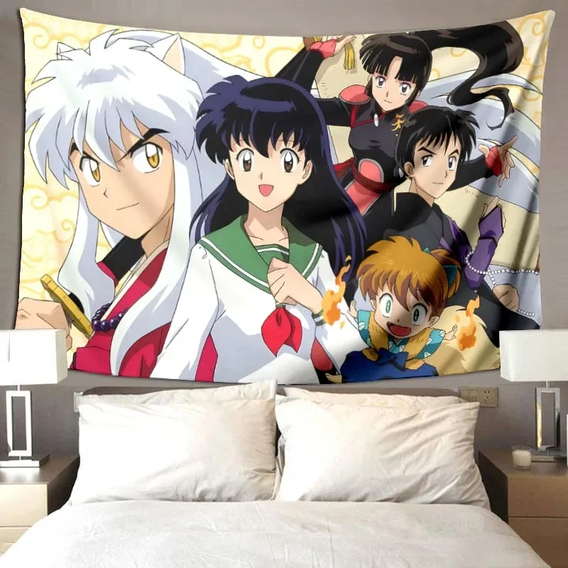 

3D printing Inuyasha blanket Living room bedroom home decor children's room soft and comfortable baby blanket birthday gift