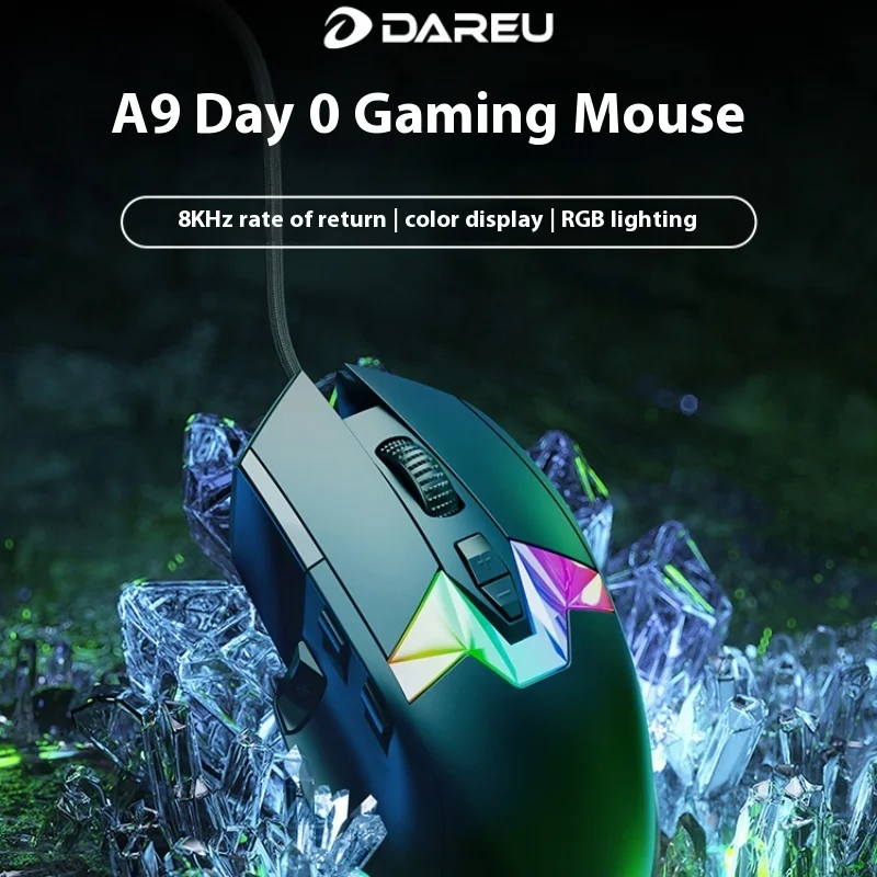 

DAREU A980 E-Sports Games Wired Mouse Notebook Desktop Tablet Computer Students Office Multi-Scene Universal Rgb Lighting