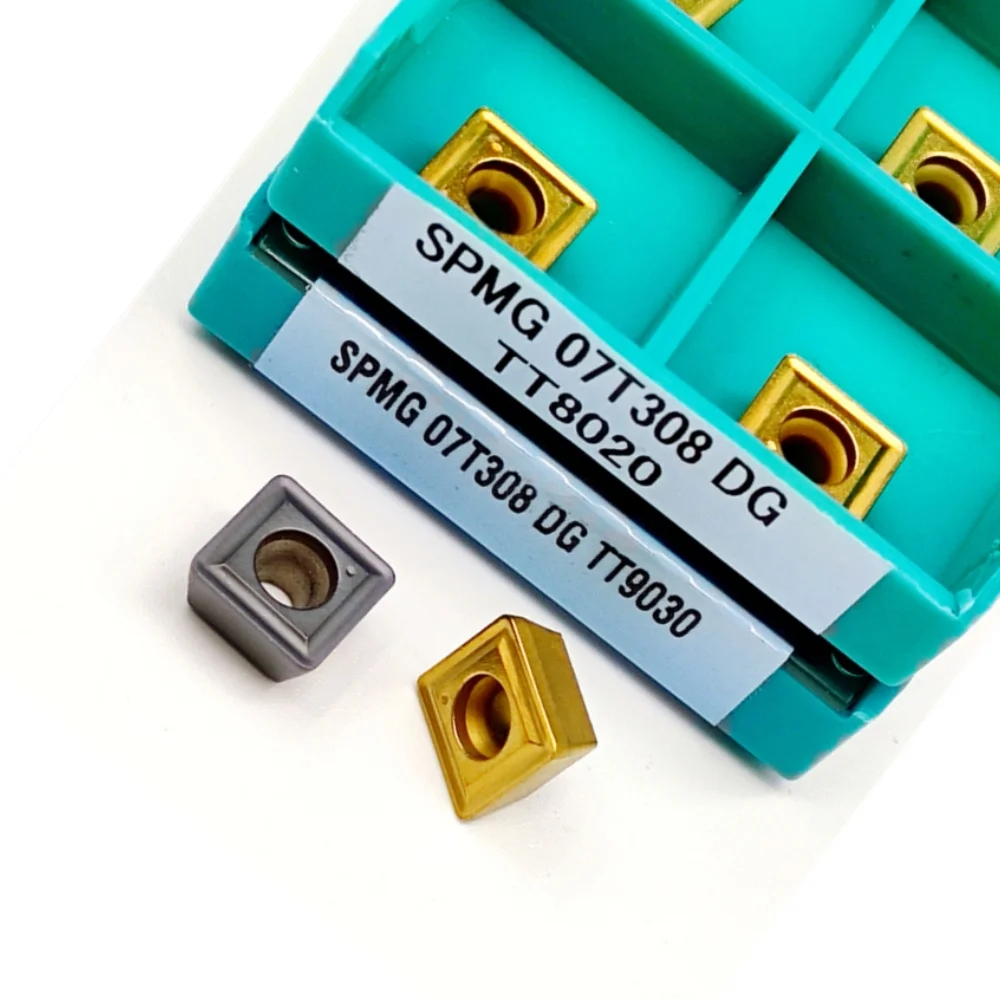 Carbide Insert SPMG050204 SPMG060204 SPMG07T308 SPMG090408 SPMG110408 SPMG140520 TT9030 TT9080 Lathe Tool CNC Turning Tool