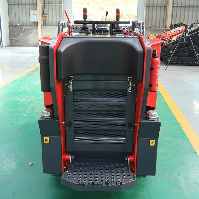 

Type Mini Skid Steer Loader Three Cylinder Multi Function Brush Cutter Excavator Ripper Small Size