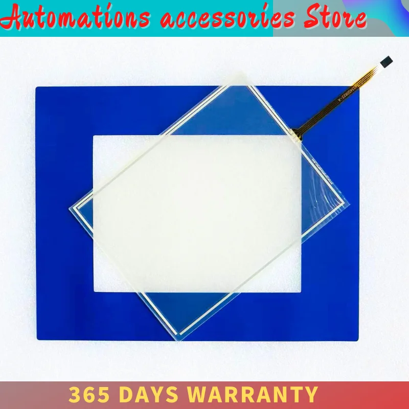 Touch Screen Panel Glass Digitizer For GARVENS NetSCADA-TPC0501 Touch and Overlay Film Mask Sticker