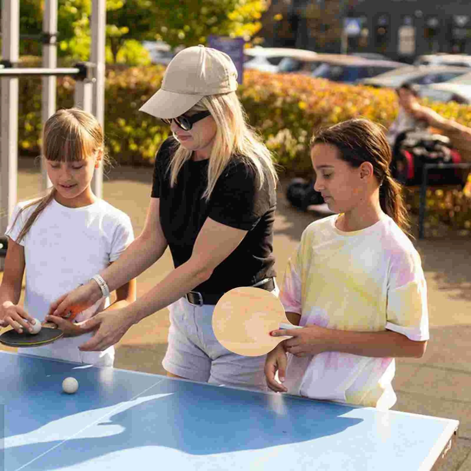 Racchette da ping pong in legno Pong di dimensioni standard per attrezzature sportive da allenamento per principianti