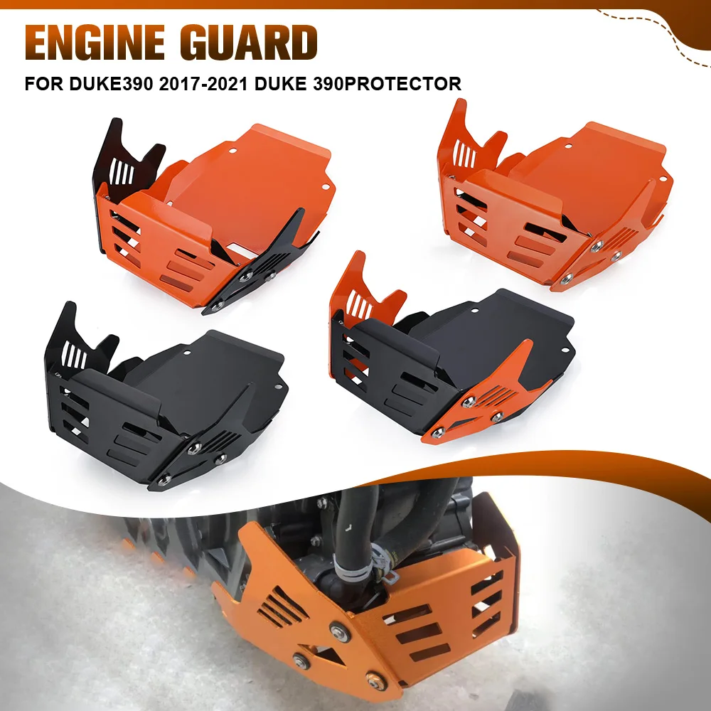 

Engine Housing Protection For Duke390 2017 2018 2019 2020 2021 DUKE 390 Motorcycle Skid Plate Bash Frame Guard Chassis Protector