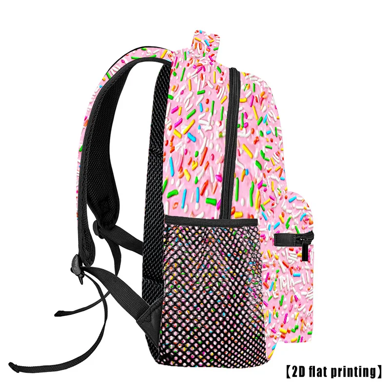 Pink Donut-Shaped Memory Foam Bag Machine Washable And Durable Suitable for Travel And Casual Use Oversized Design