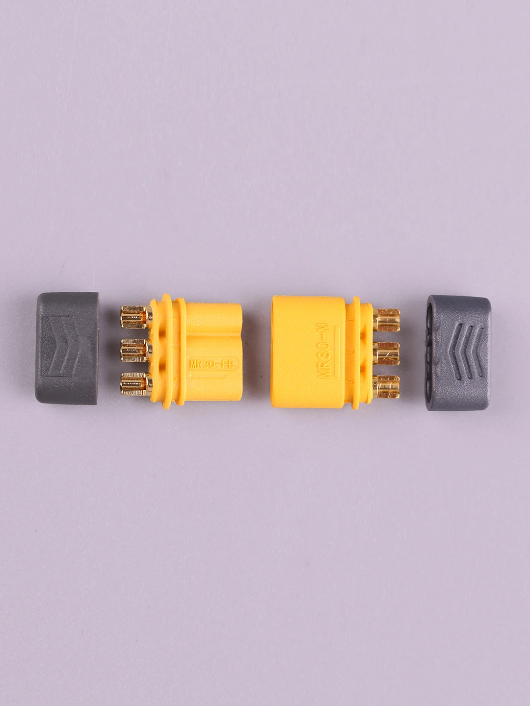 Amass MR30 Upgrated of XT30 Connector MR30 Connector Plug Female and Male Connector Plugs Gold Plated For RC Parts 2mm