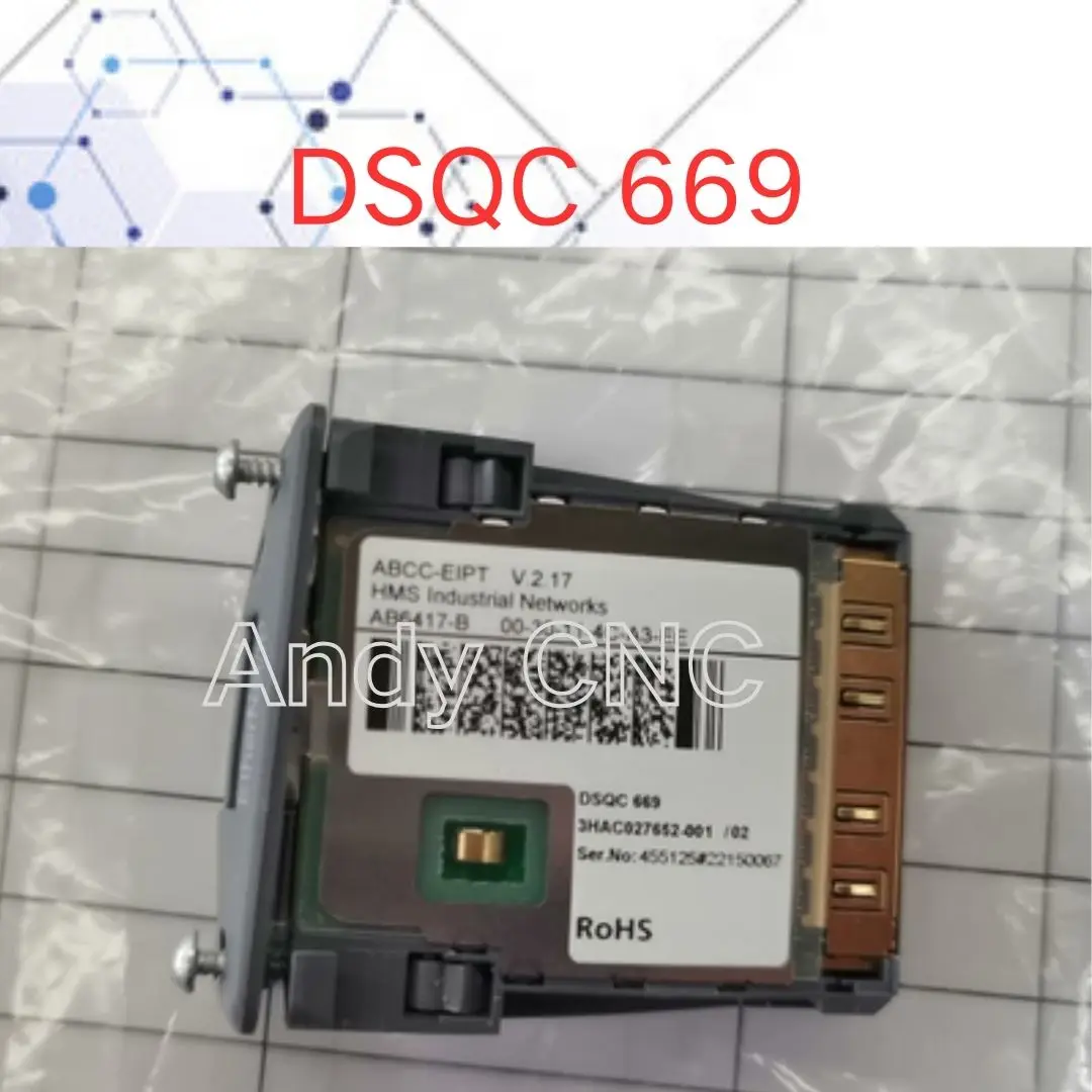 

Новый модуль связи DSQC669 EtherNet/IP 3веан027652-001, быстрая доставка