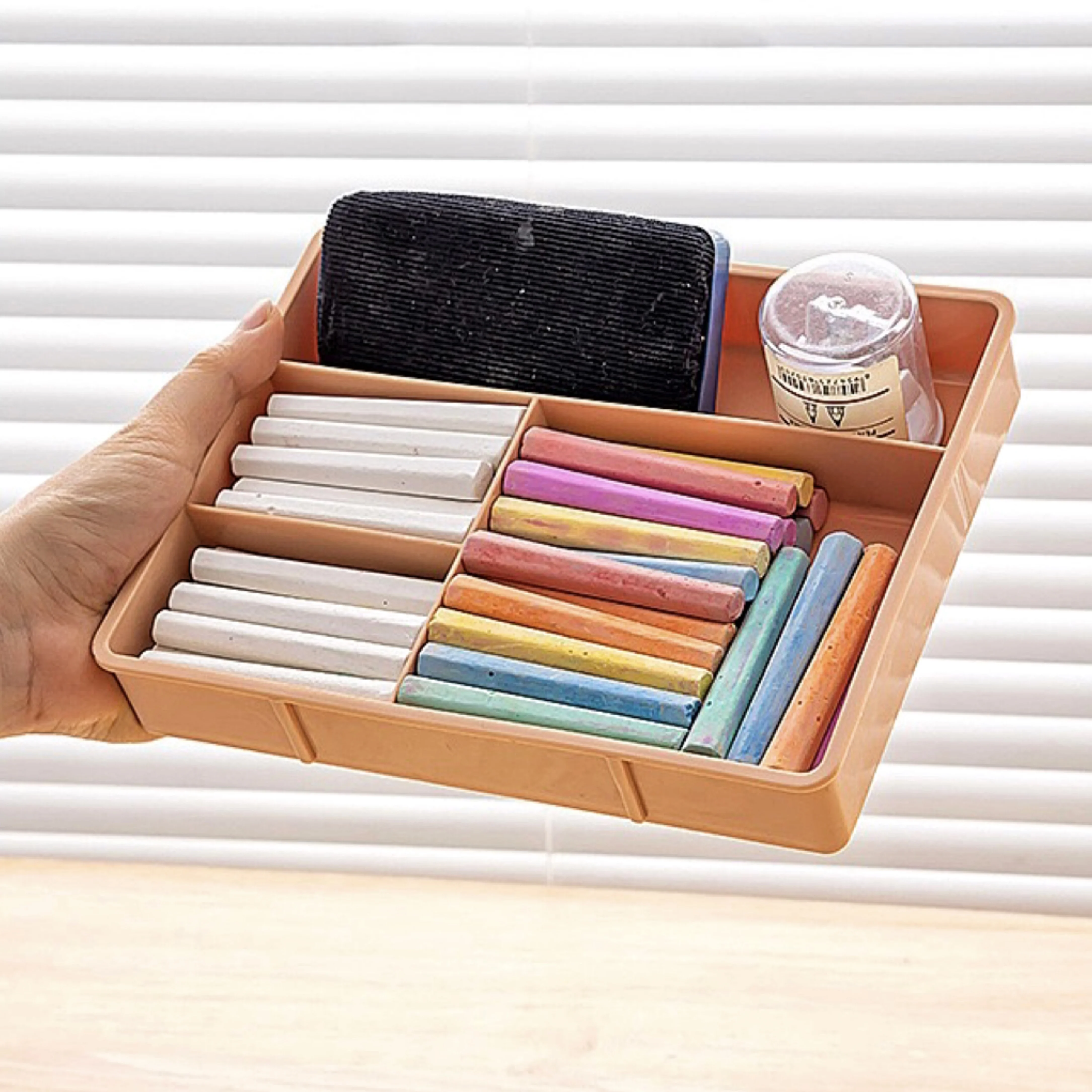 Multi-cell Storage Box Tray Desk Drawer Organizer Stackable Dressing Table Jewelry Organizer Makeup Organizer for Home Office