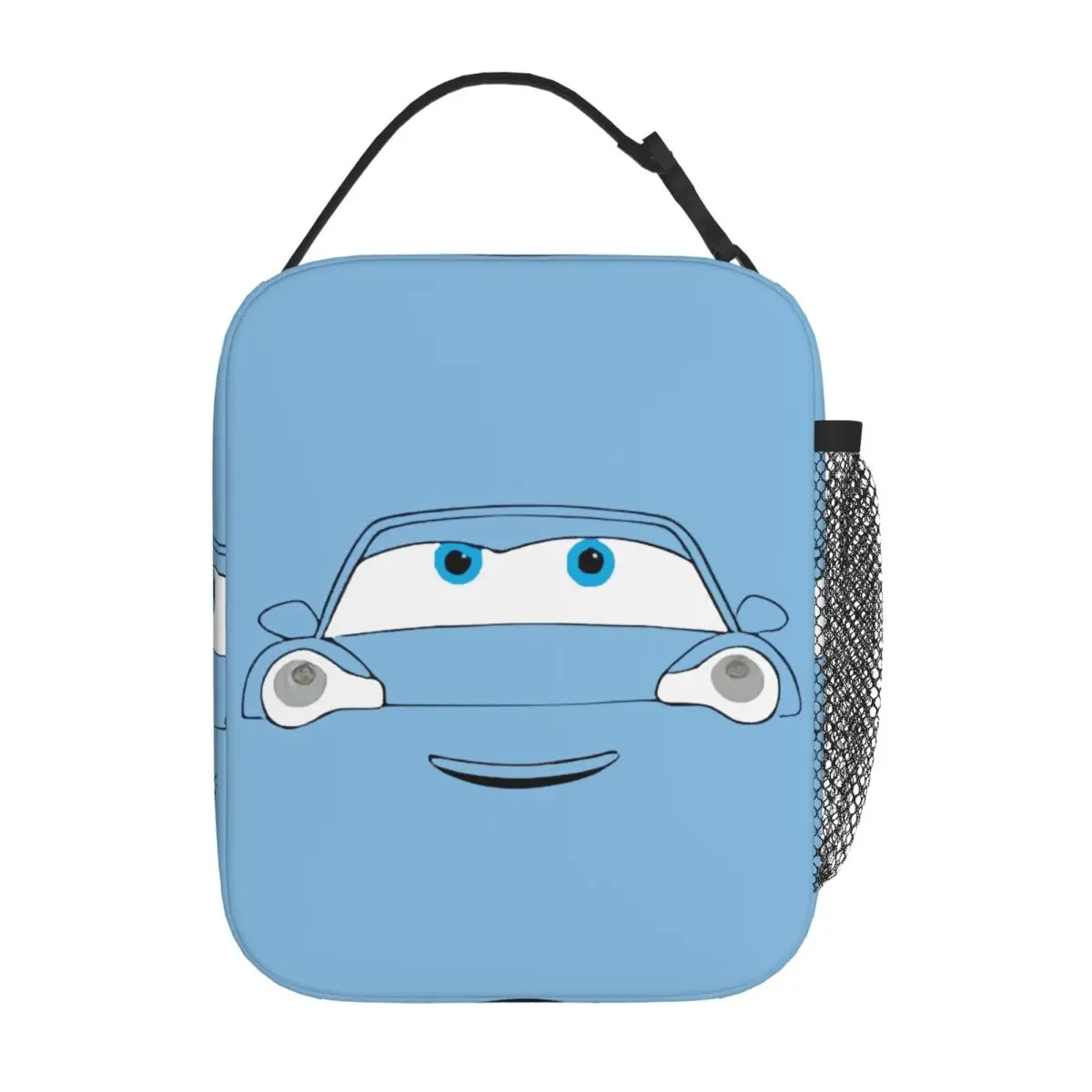 Sally Cars Lightning Mcqueen Insulated Lunch Bag Thermal Meal Container Large Tote Lunch Box Men Women School Picnic