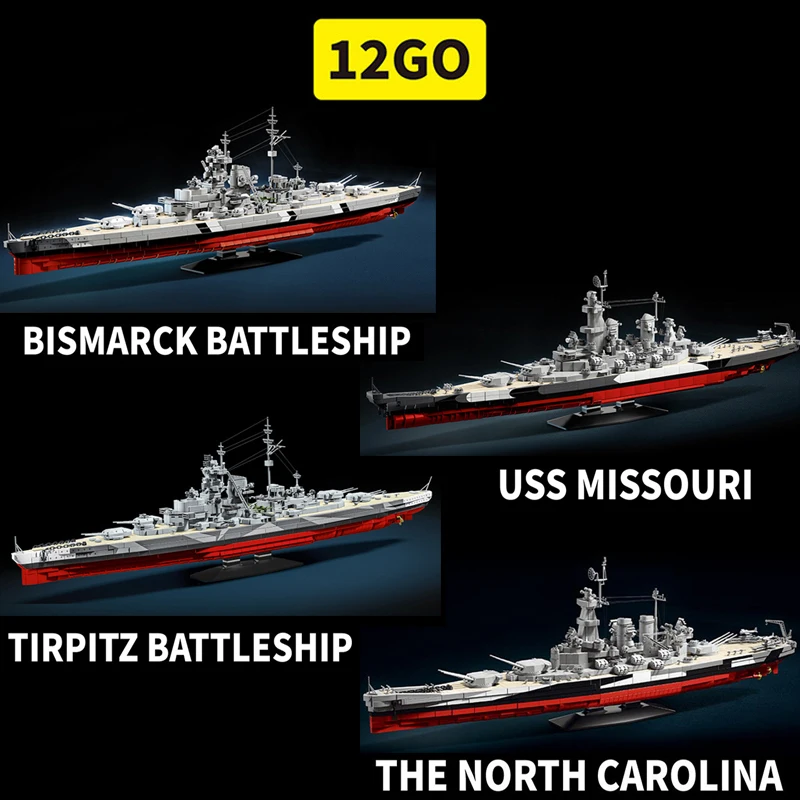 

Creativity MOC WW2 Military Aircraft Carrier Warship Building Blocks Bricks Assembling Model Toys for Children Birthday Gift Set