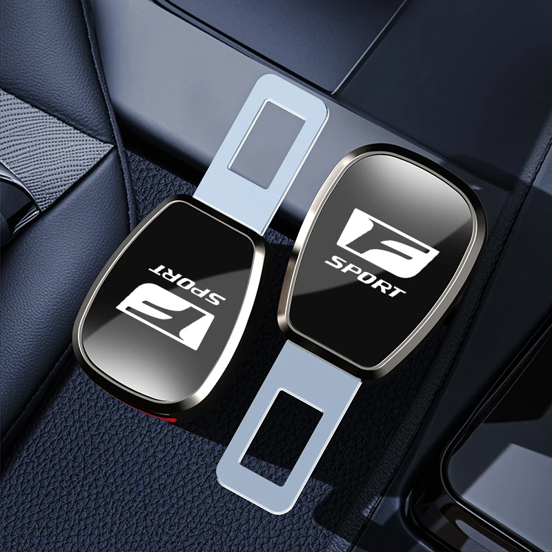 مقعد السيارة حزام كليب موسع سلامة حزام الأمان قفل مشبك اكسسوارات لكزس Fsport IS250 NX300h ES300h IS350 IS300 RX350 SC430