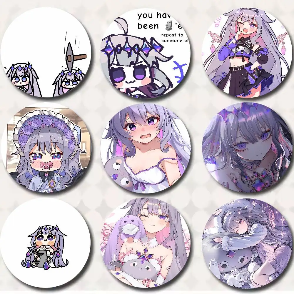 

Fashion Kawaii Hot Cute Girl Popular koseki bijou Badge Metal Brooch for Bag Clothes Hat Decor Cosplay Accessories Gifts