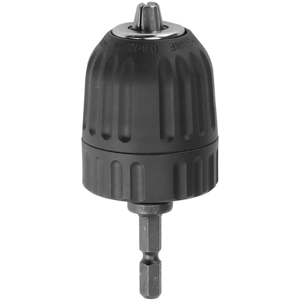 STONEGO 0.8-10mm Snelspanboorhouder Converter 3/8 "- 24UNF Draad Snelwisseladapter 1/4" Hex Shank
