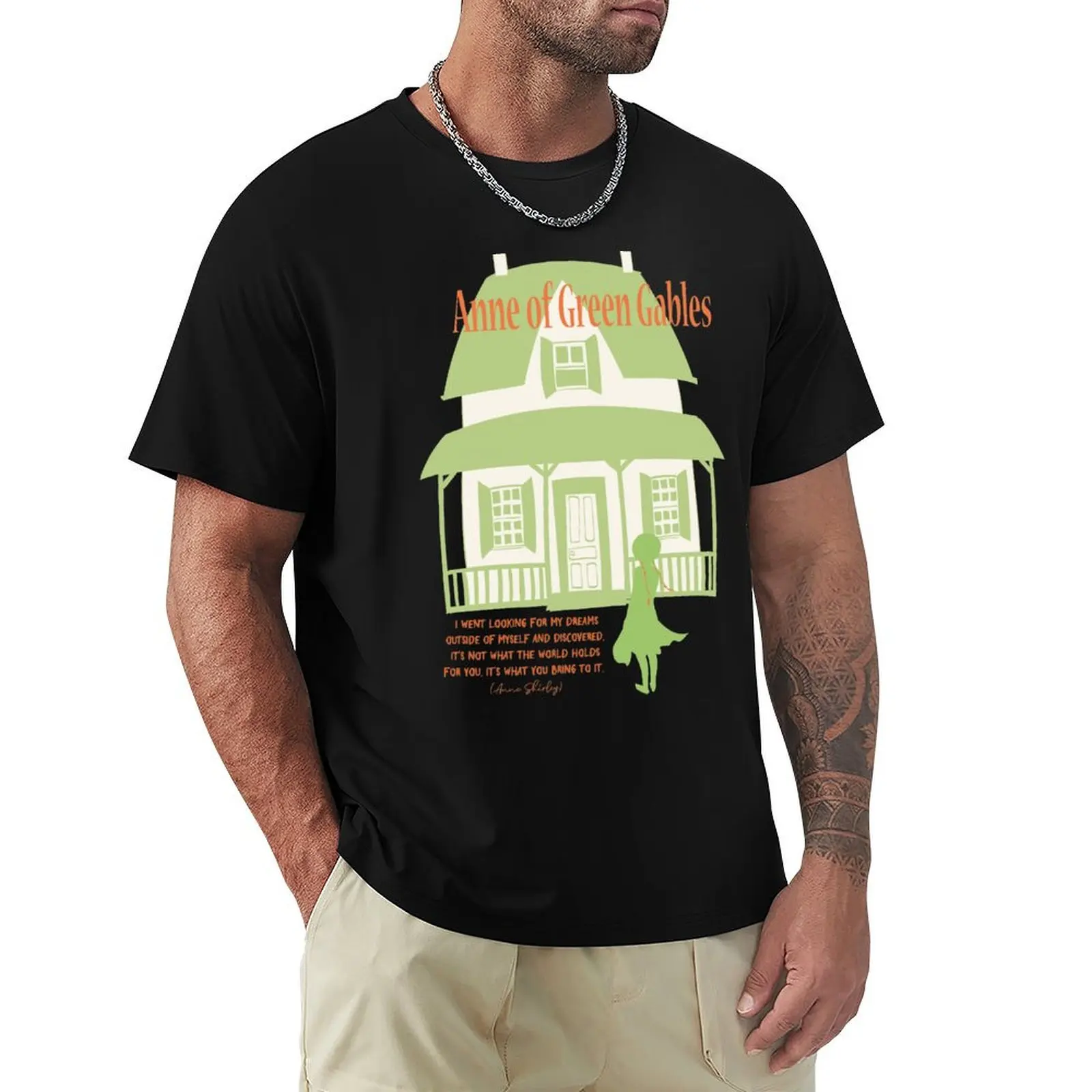 

Anne of green gables Anne Shirley lm montgomery quote Book Lover gift for teacher Best friend poster art print T-Shirt