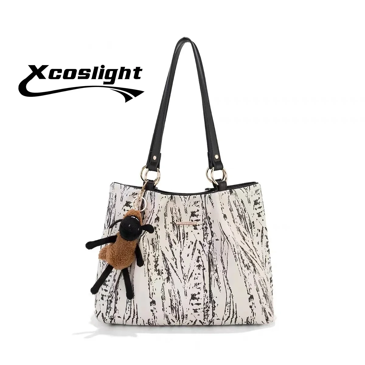 

Luxury Designer Graffiti Women's Tote Fashion Quality Leather Women Shoulder Crossbody Bags Ladies Travel Bag Bolsos De Mujer