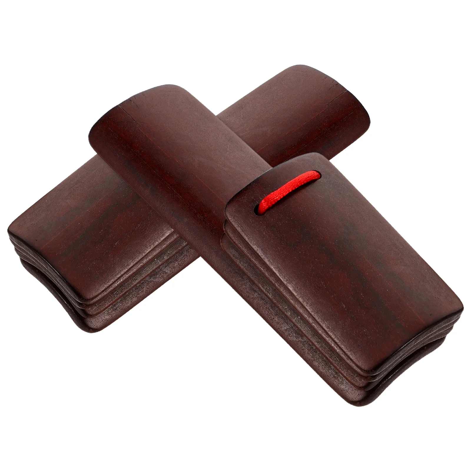 

2 Pcs Bamboo Allegro Chinese Percussion Clappers Clapping Instruments Hand Musical Pupils Percussive Folk