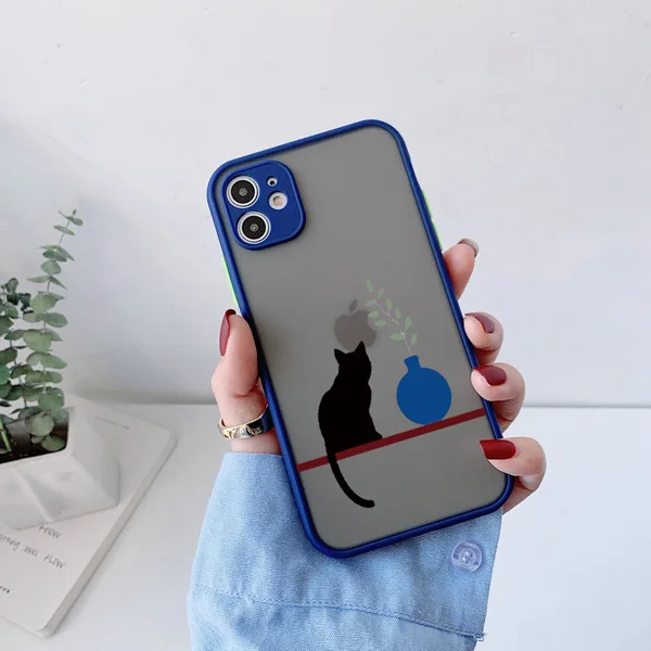 Verschiedene Katzen-Handyhüllen für iPhone 17 16 15 13 12 11 14 Pro Max Mini 14 Plus Shell 16 Plus X XS XR Stoßfeste Rückseiten-Cover – Detail 8