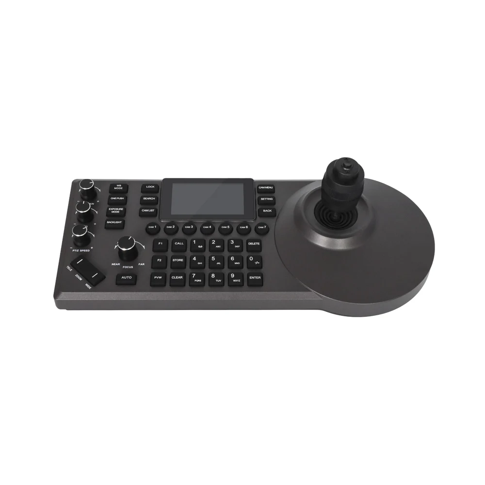 NEW design NDI 4D IP Joystick Controller Live Production multi broadcast camera controller 4D usb joystick