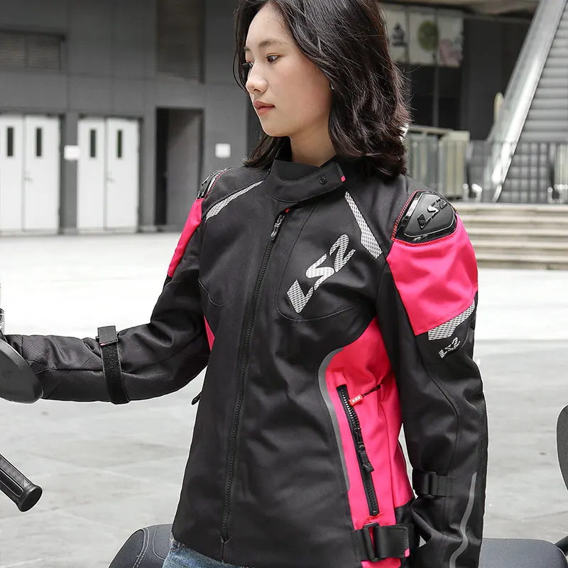 LS2 오토바이 라이딩 재킷 MJ174 오토바이 라이딩 슈트 사계절 S-xxxl 따뜻하고 통기성 방수 방풍 풀링 슈트