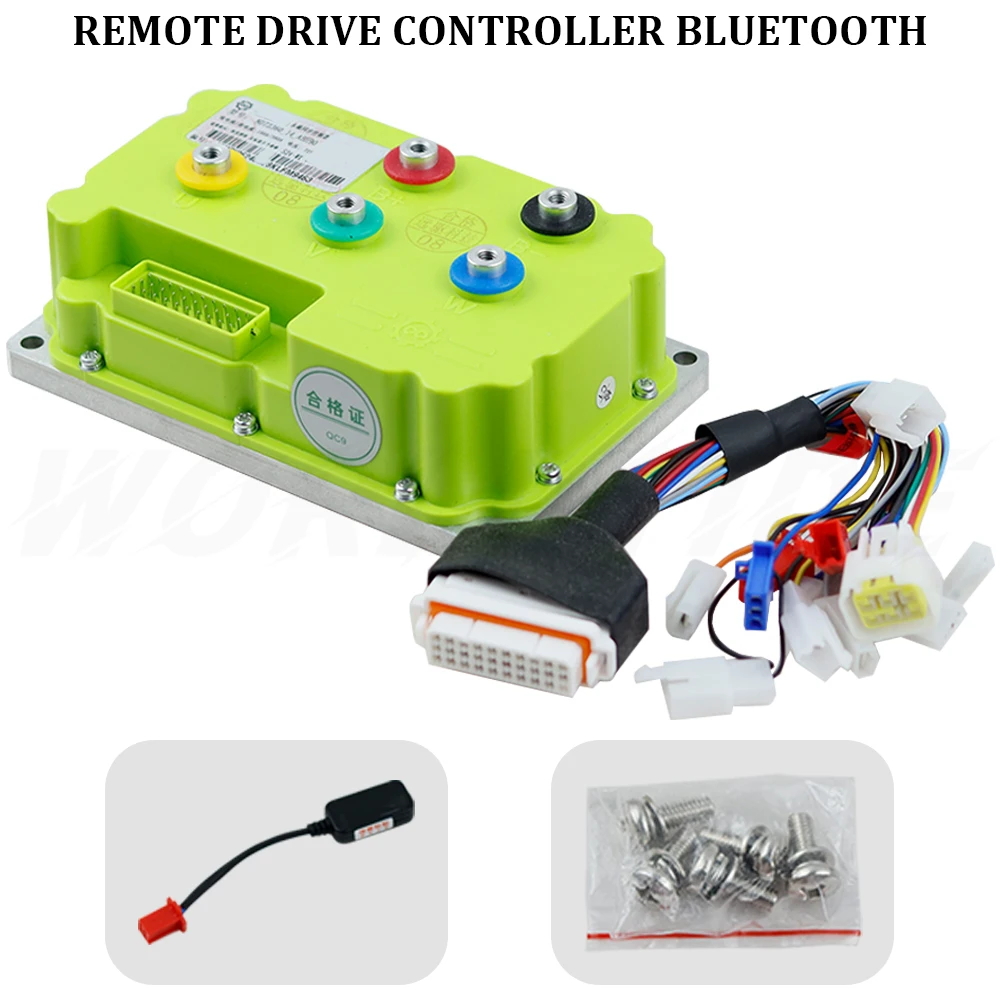 Nanjing Fardriver ND72360 60V-72V 190A DC onda sinusoidale scooter elettrico scooter Bluetooth debug programmazione controller del motore