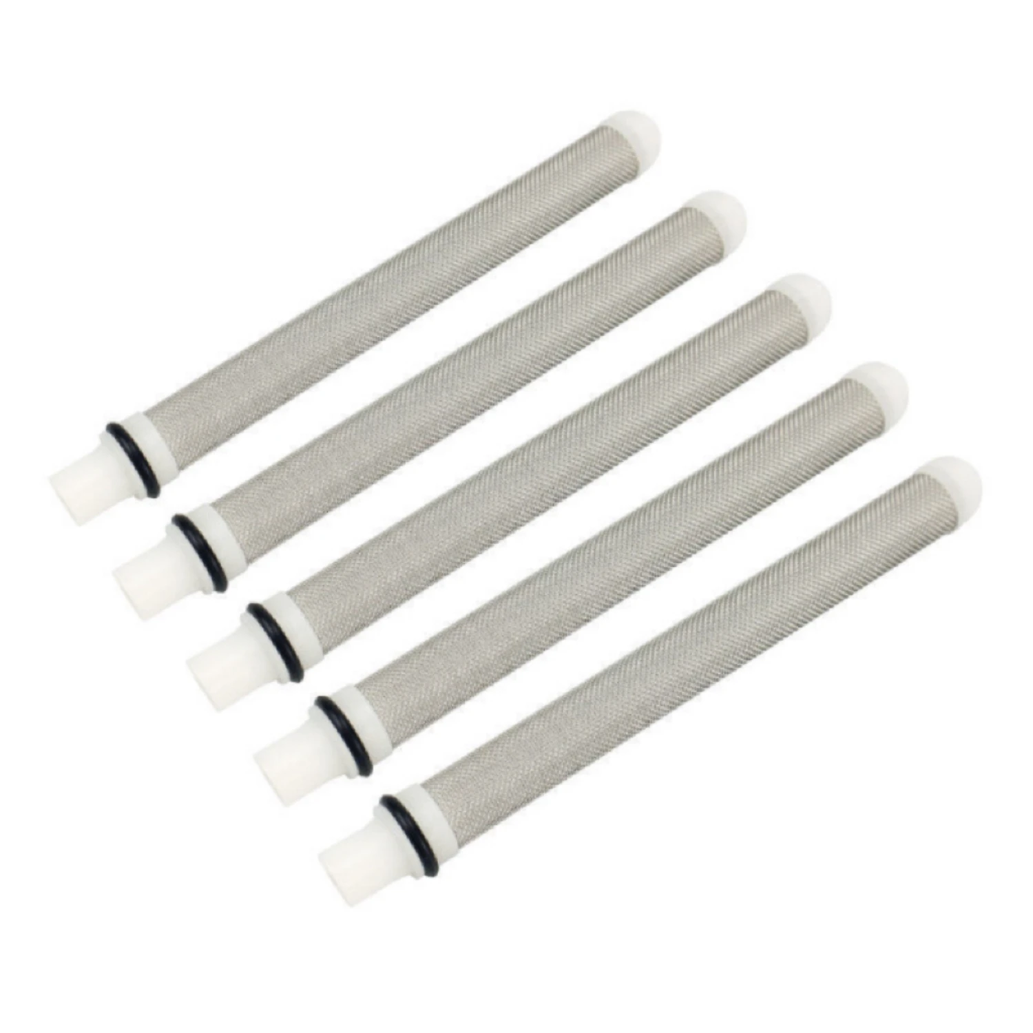 

5pcs 60 Mesh Airless Spray Gun Filters, Push-in Type Replacement Screens for High Pressure Paint Sprayers