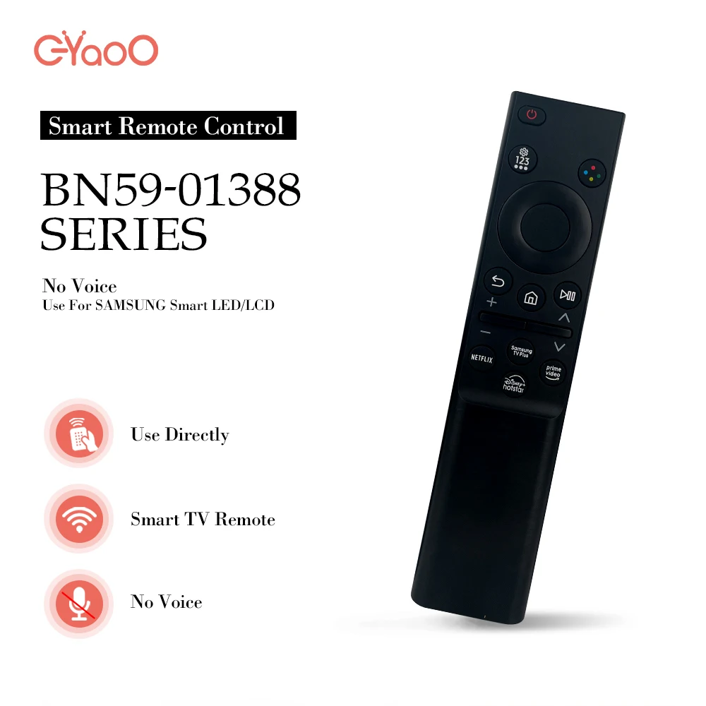 BN59-01388 Universal Smart TV Remote Control for Samsung Smart TV LED LCD for All Smart TVs with Buttons For Netflix Prime Video