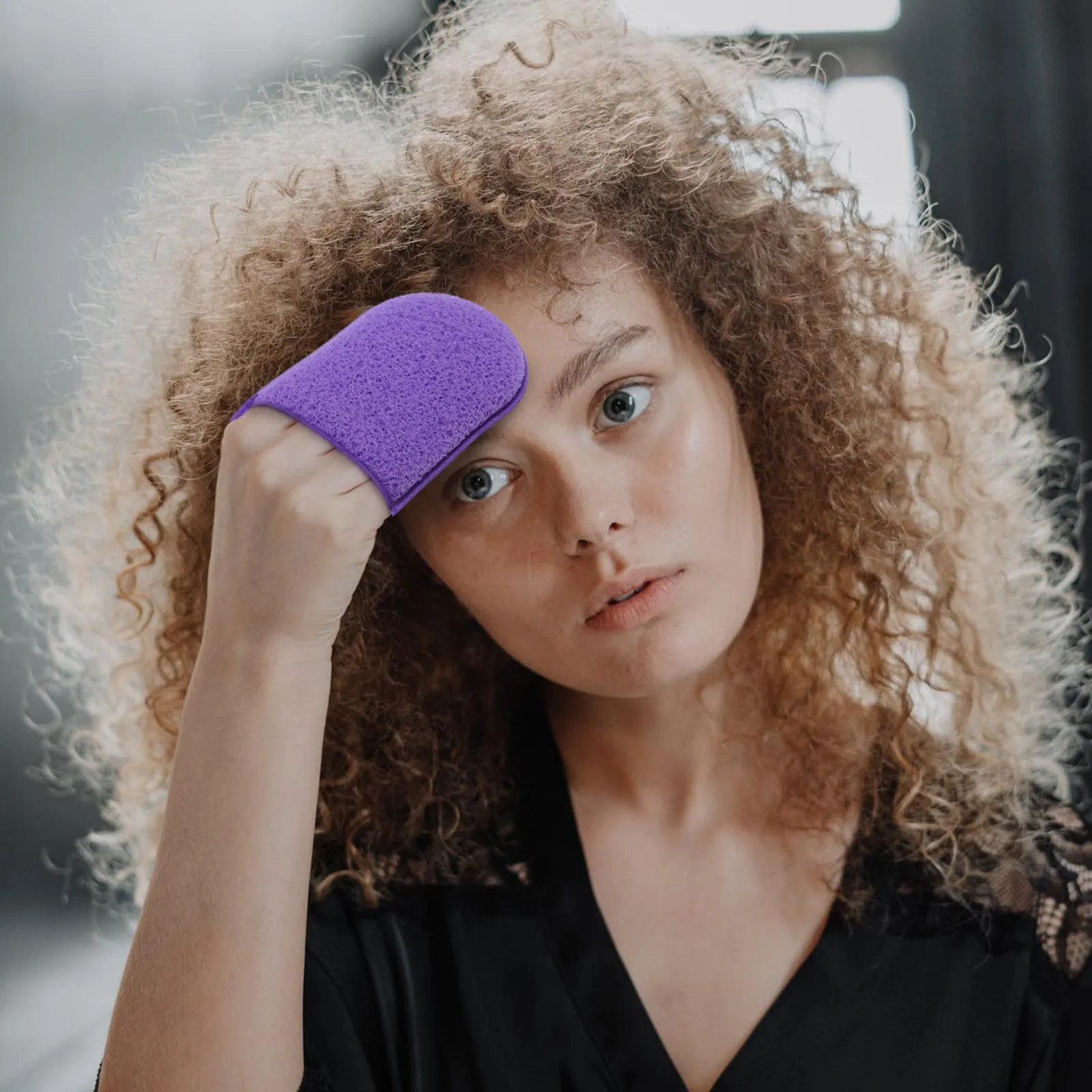 6Pcs Face Cleansing Sponges Compact Design Exfoliating Facial Washing Rich Foam Generating Skin Care Tools for Sensitive