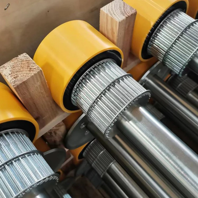 New Cold Tear‑Resistant Roller Shaft with Steel Core Bearing for Food Machinery | OEM ODM Supported