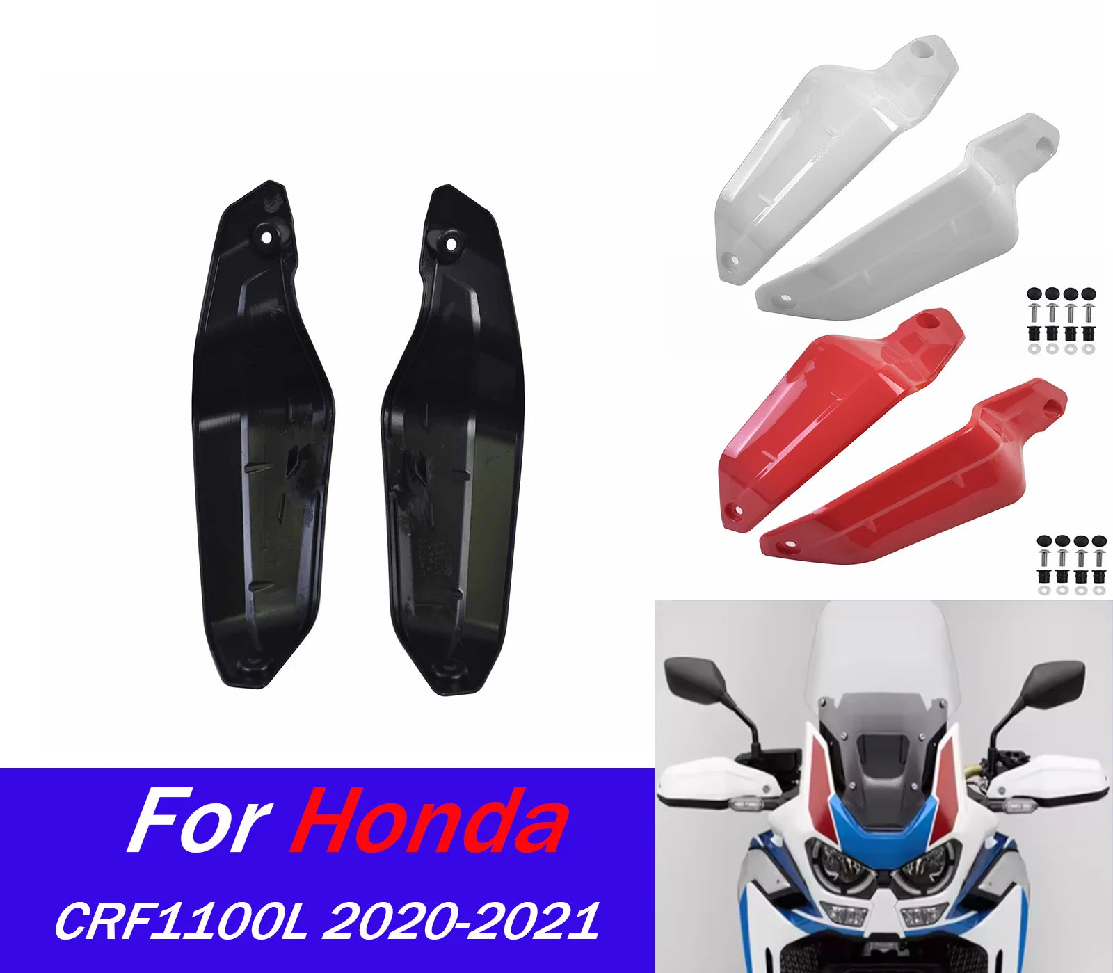 

Для CRF1100L защита рук для приключений, спортивная ручка, защита руля для Honda CRF1100L 2020-2024, аксессуары для рук Transcalp