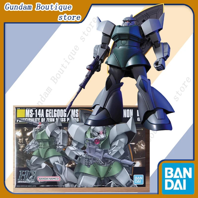 

Bandai Genuine HG MS-14A GELGOOG/MS-14C GELGOOG CANNON Gundam Anime Action Figure Collectible Assembly Model Toys Gift Children