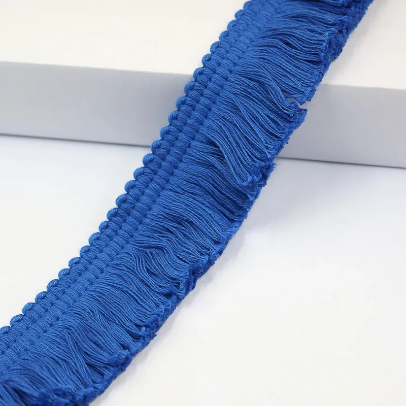 1M Cotton Tassel Fringe Lace Trim Clothing Curtains Home Accessories Webbing Trims