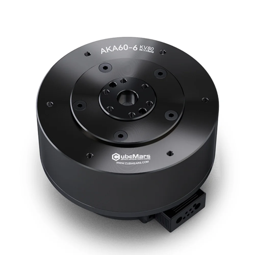 CubeMars AKA60-6 KV80 24V 48V Brushless Dc 3nm 9nm Gear AGV Robot Dog Motor With Encoder Driver