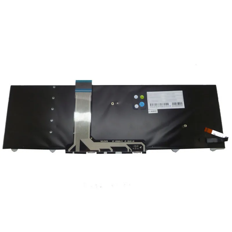 

Laptop Backlit US Keyboard For CLEVO P750ZM P750DM V149550AJ1 JP 6-80-P7500-213-3 P751DM P751ZM P750TM Japanese Black Frame New