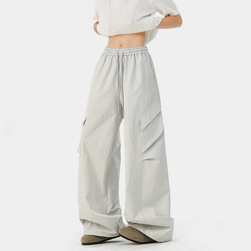 2026 Autumn New Style Men's Fashion Casual Loose-Fitting Wide Leg Pants
