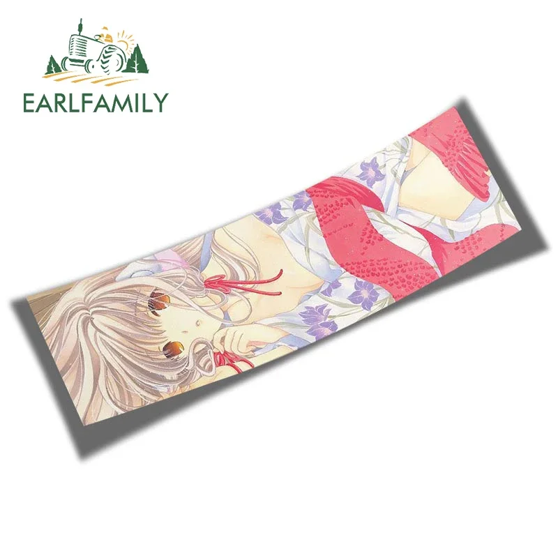 

EARLFAMILY 13 см x 8,4 см для кимоно chii slap Chobits автомобильные наклейки индивидуальные, декоративный бампер для ноутбука, Стайлинг автомобиля