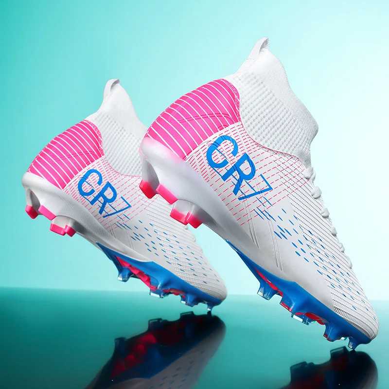 Professional Football Boots Kid Soccer Shoes Society Football Cleats FG/TF Training Soccer Sneakers Men Outdoor Sports Gym Shoes
