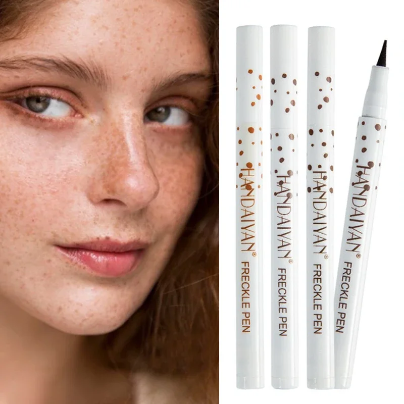 1PCS Face Fake Freckles Pen Natural Lifelike Waterproof Fake Freckles Pen for Long Lasting Look Spot Pen for Women Makep Tools