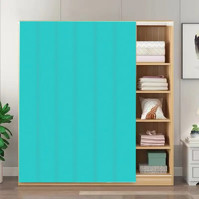 Minimalist Solid Color Noren Door Curtain Plain Japanese Style Wardrobe Closet Organizer Partition Room Divider Decor