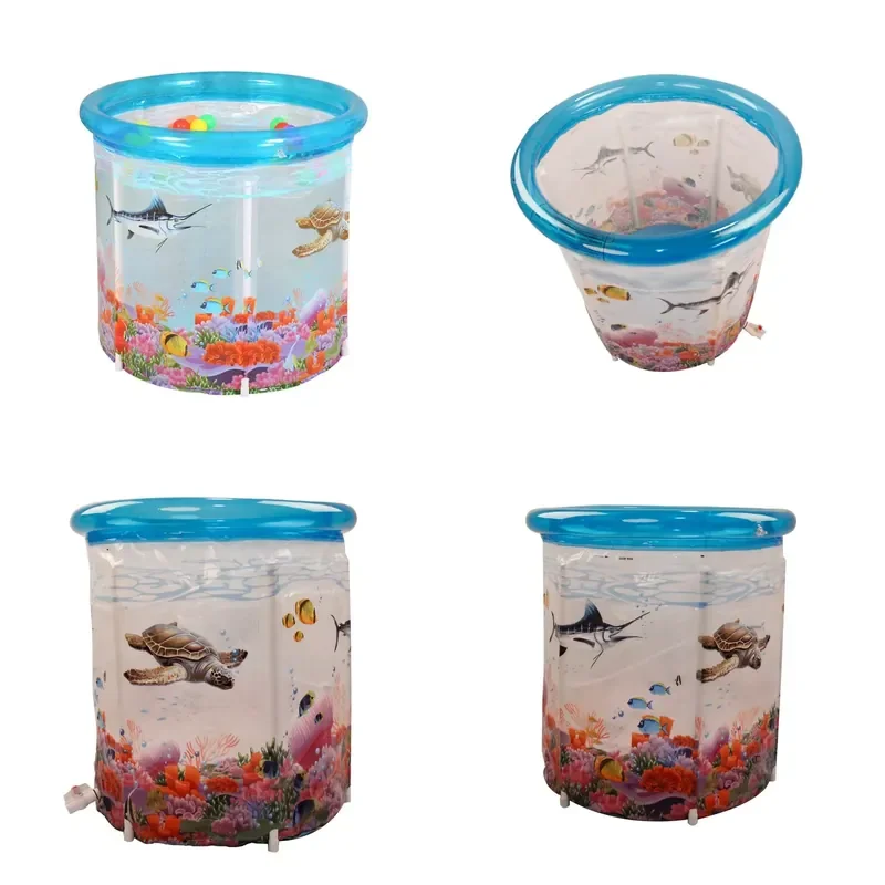 Newly Designed Baby Folding Mini Bathtub for Infants Portable Space Saving Bath Tub for Newborns and Toddlers Easy to Store