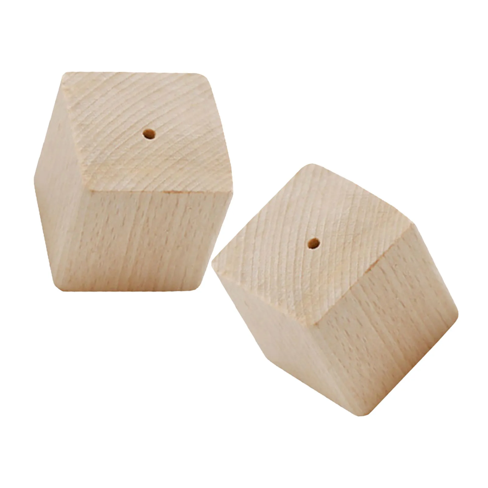 

2Pcs Wooden Flower Nail Bases Stable Cake Decorating Stands for Baking Flower Nail Holder Kitchen Baking Tools