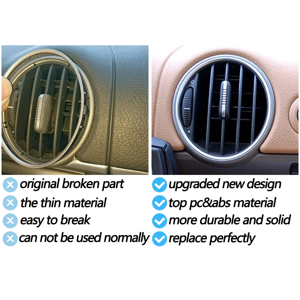 車フロントダッシュボードエアコンacベントグリルコンセントパネル